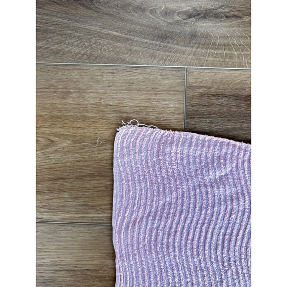 Vintage Chenille Pink Floral Bedspread Flowers Shabby Cottage 79x98 - Picture 10 of 10